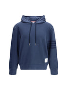 Thom Browne Cotton Hoodie - Navy