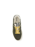 Fendi Match suede Sneakers - Muschio+Whi Marr.Sc