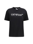 Off-White Big Logo Bookish T-shirt - Black-White
