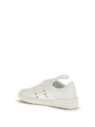Valentino Garavani Rockstud Untitled Sneakers - White/White