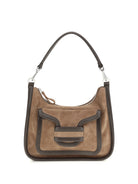 Pierre Hardy Alpha Day Miss leather Shoulder Bag - Suede Calf Calf Brown