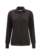 Lemaire Merino wool high neck Sweater - Black Melange
