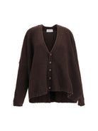 Golden Goose Casentino-effect wool Cardigan - Brown