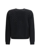 Gucci Long-sleeve crew-neck Cardigan - Black/Mix