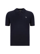 Prada Virgin wool Polo Shirt - Black