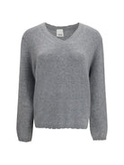 Allude V neck Sweater - 83