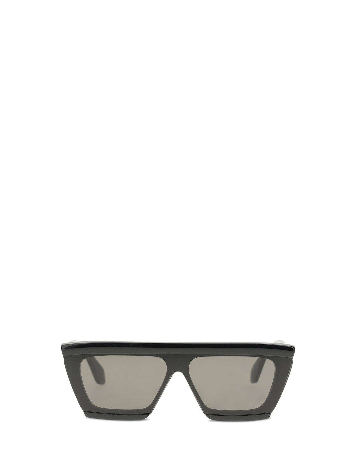 Alaïa Mask Sunglasses - Black-Black-Grey