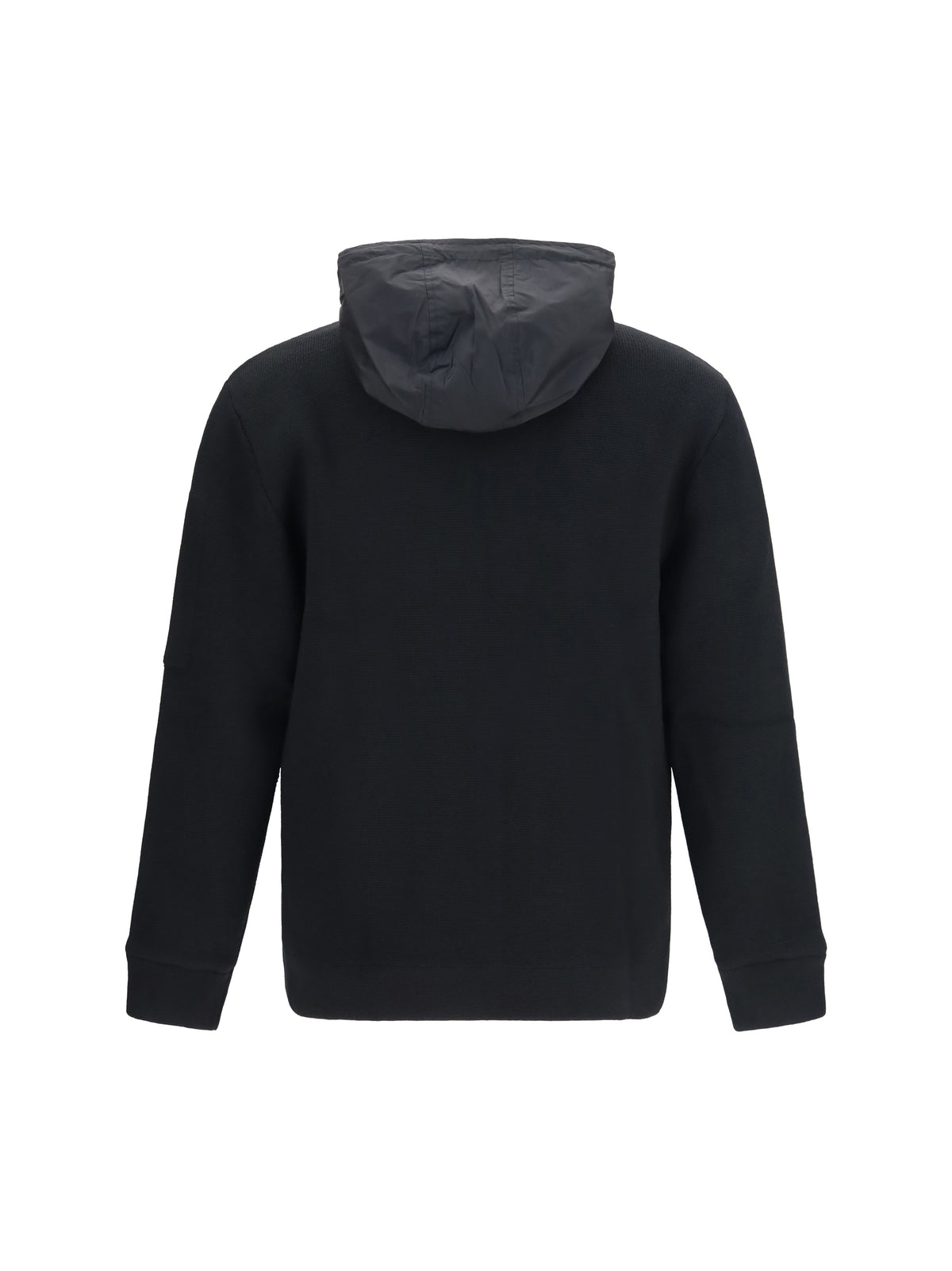 C.P. Company Reversible merino wool and stretch nylon Cardigan - Black