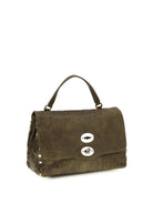 Zanellato Postina Officina Top Handle Bag - Green Olive Giaraffa