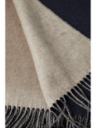 Brunello Cucinelli BLANKET - Blue/Brown