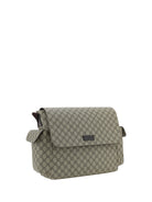 Gucci Fabric Baby Shoulder Bag - Be Ebo/Cocoa/Dk Choc