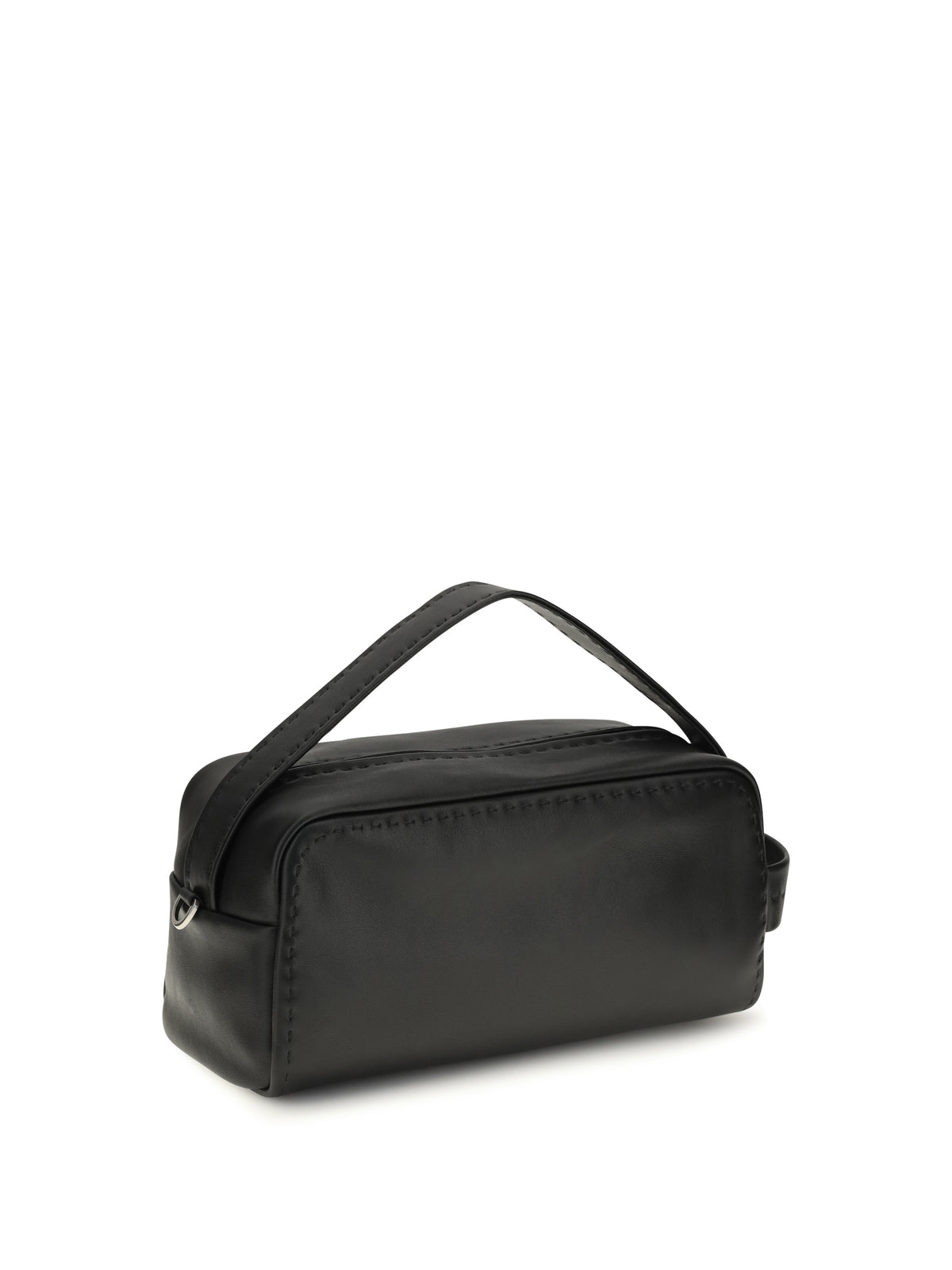Prada Leather Shoulder Bag - Black