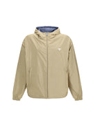 Prada Reversible Re-Nylon Down Jacket - Cammello+Aviazione