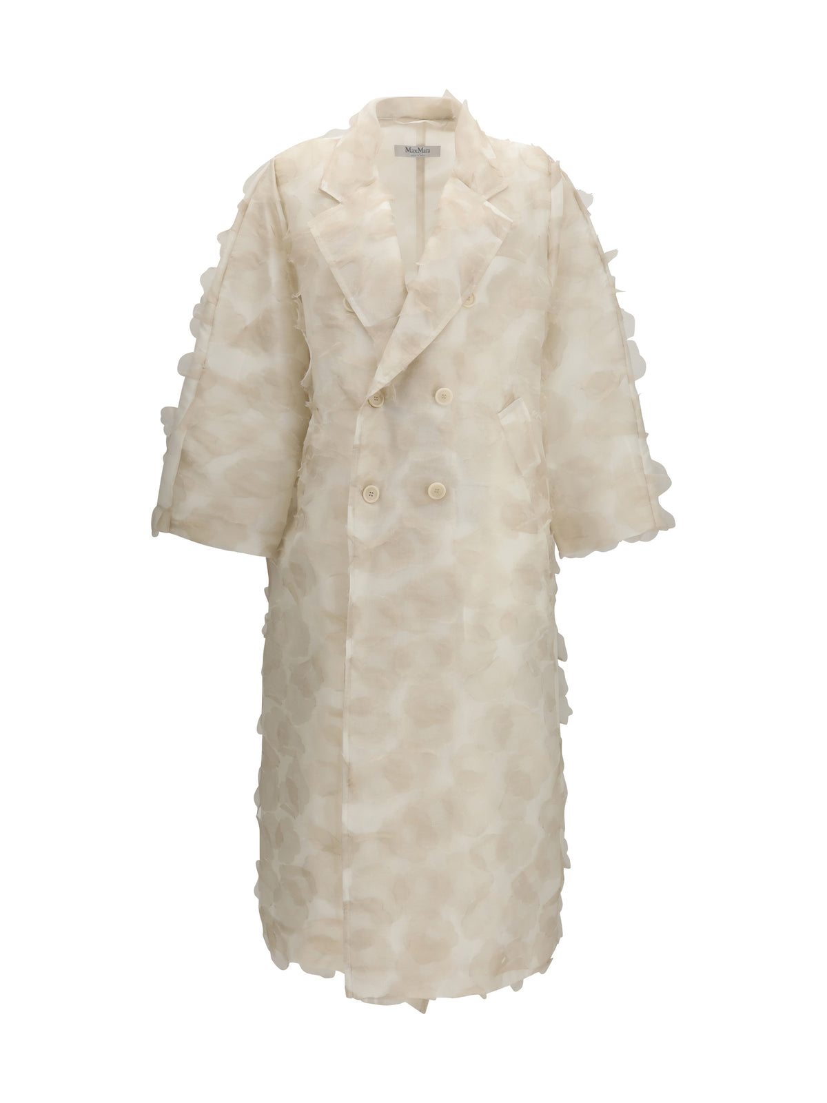 Max Mara Mito Coat - Silver