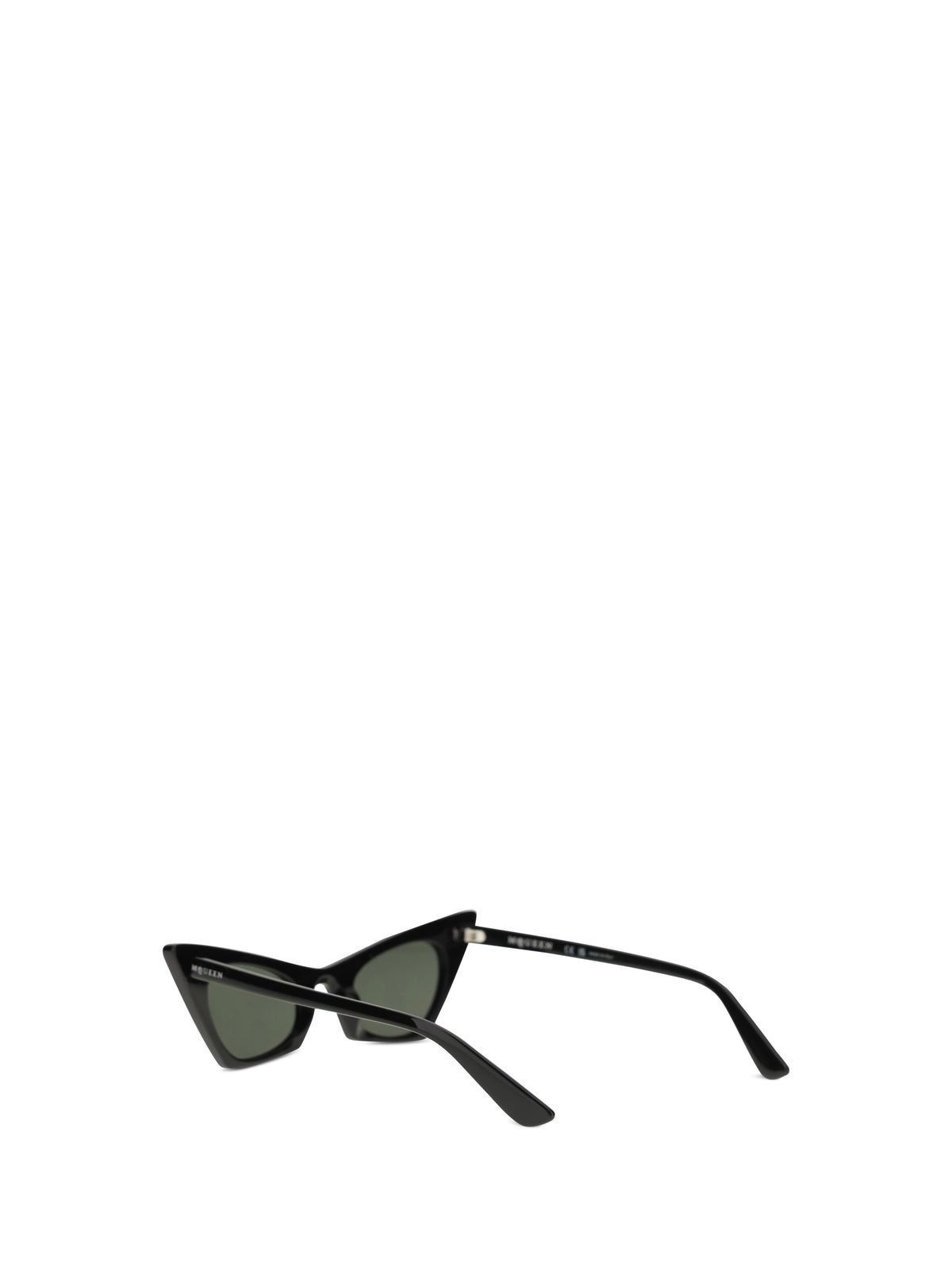 Alexander McQueen Cat-eye Sunglasses - Black/Smoke