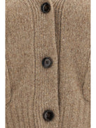 Allude Cashmere V-neck Cardigan - 48