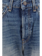 Acne Studios 2021F wide-leg Jeans - Mid Blue