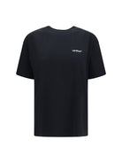 Off-White Arrow Out Flower T-shirt - Black Balsam Green