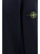 Stone Island Crewneck cotton Sweatshirt - Navy Blue