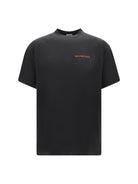 Balenciaga Cotton logo T-shirt - Black