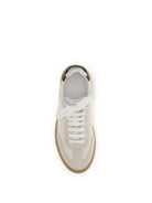 Brunello Cucinelli Suede Sneakers - Ivory