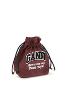 Ganni Nylon Pouch - Windsor Wine