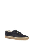 Brunello Cucinelli Suede Sneakers - Night Sky+Alpaca+Navy