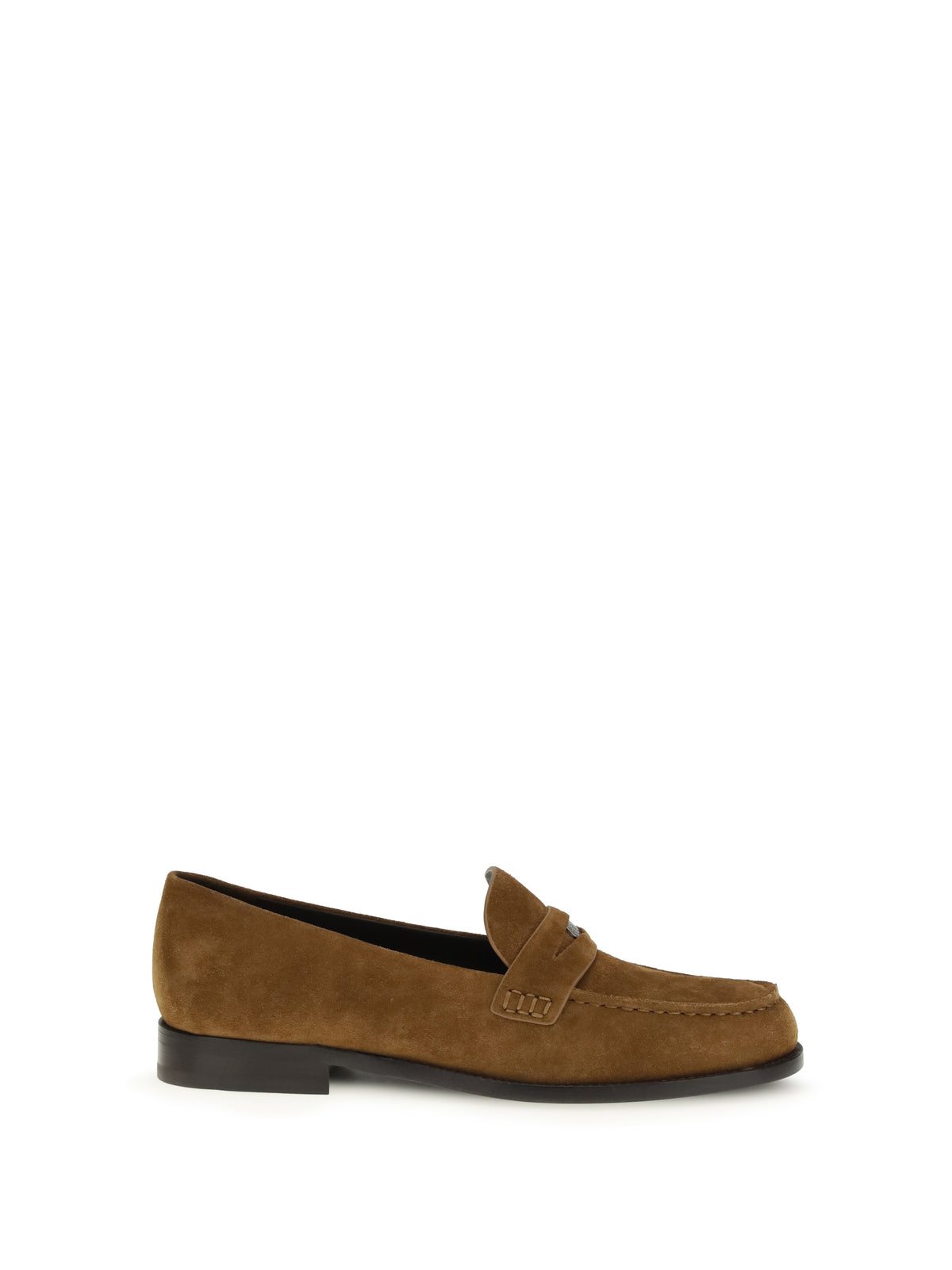 Tory Burch Classic Penny Loafers - Wild Tobacco