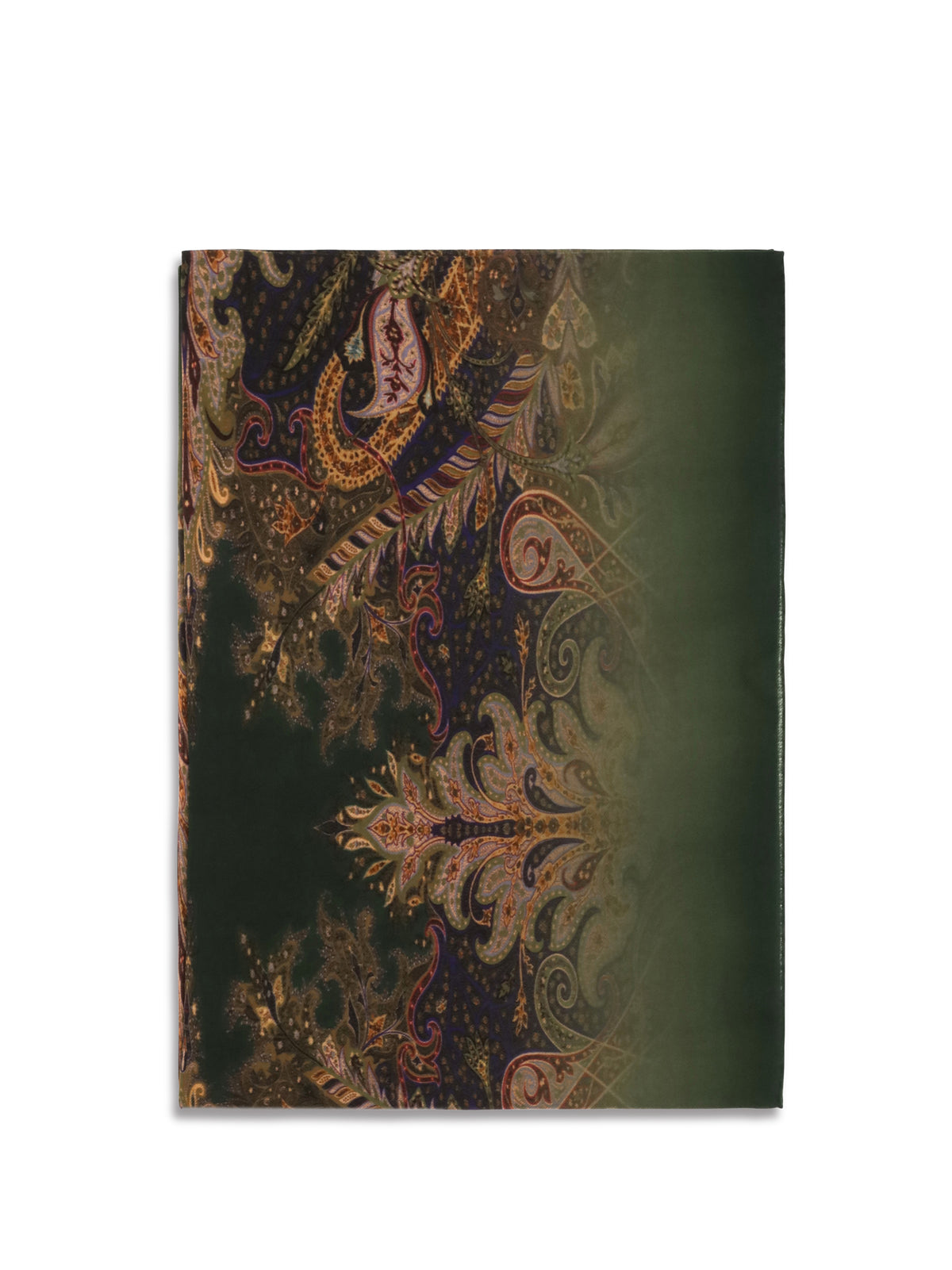 Etro Orfeo modal Scarf - Printed F.Do Green