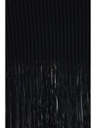 Alaïa Fringe pencil Skirt - Noir Alaia