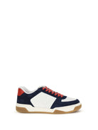 Valentino Garavani Sparry Sneakers - Dark Bluette/Bia/Coral Red-Bia/Bia/Iv-Am