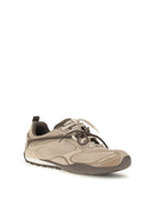 Balenciaga Radar Velvety Sneakers - Beige / Brown