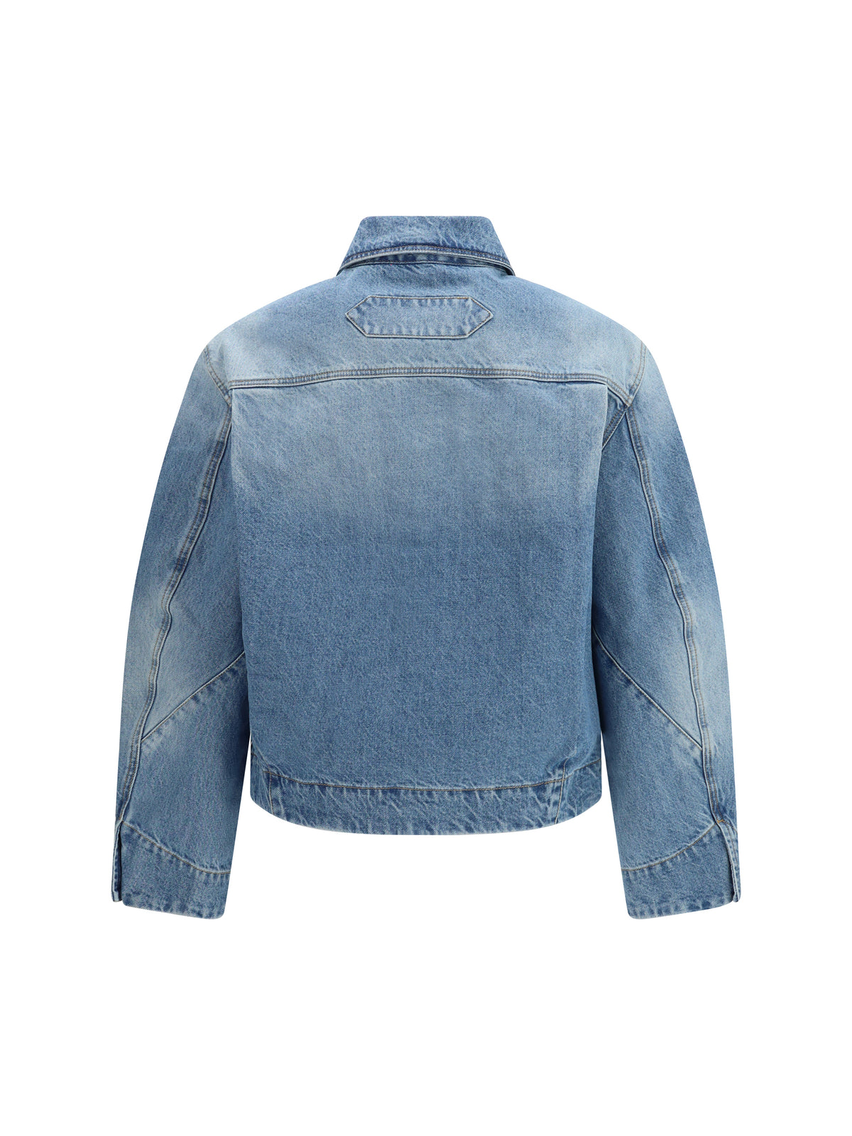 Jacquemus Denim Jacket - Blue/Tabac