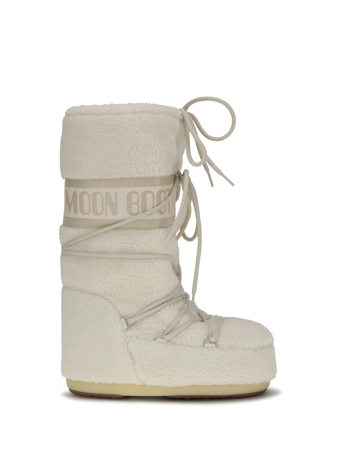 Moon Boot Icon Teddy Boots - Ice