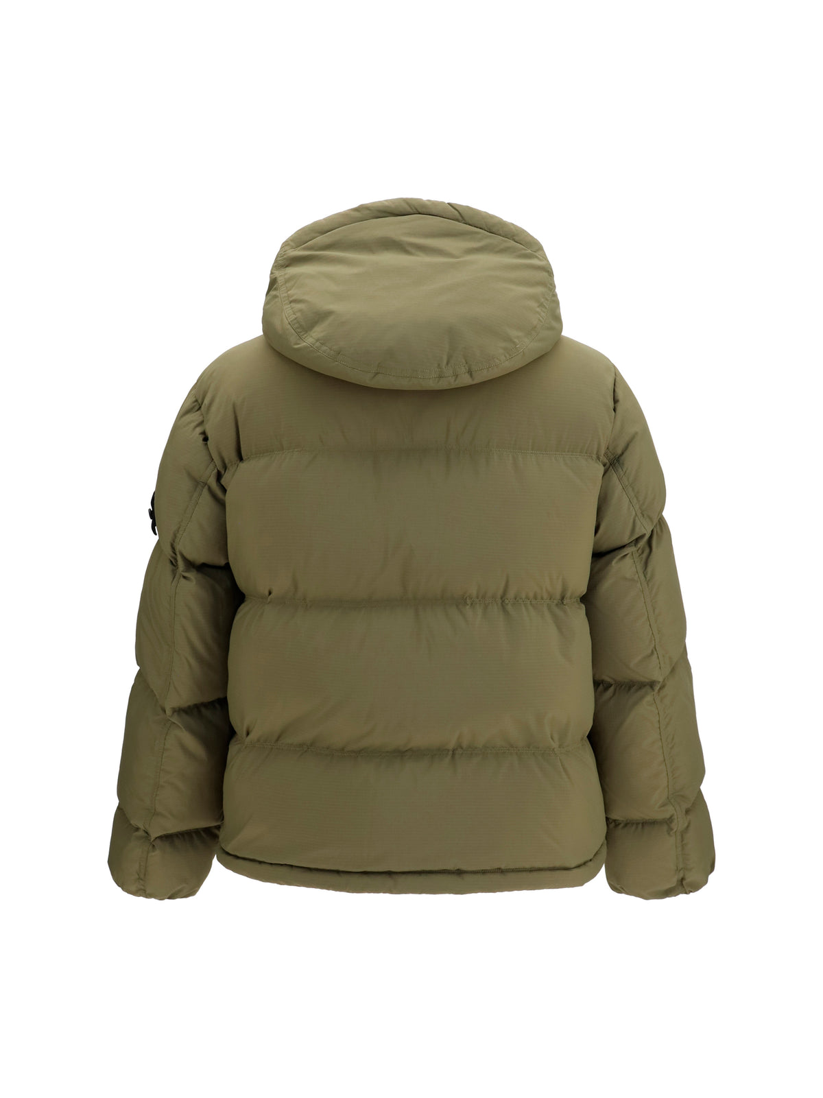 Stone Island Detachable hood down Jacket - Military Green
