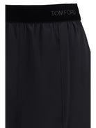 Tom Ford Stretch silk satin Pants - Black