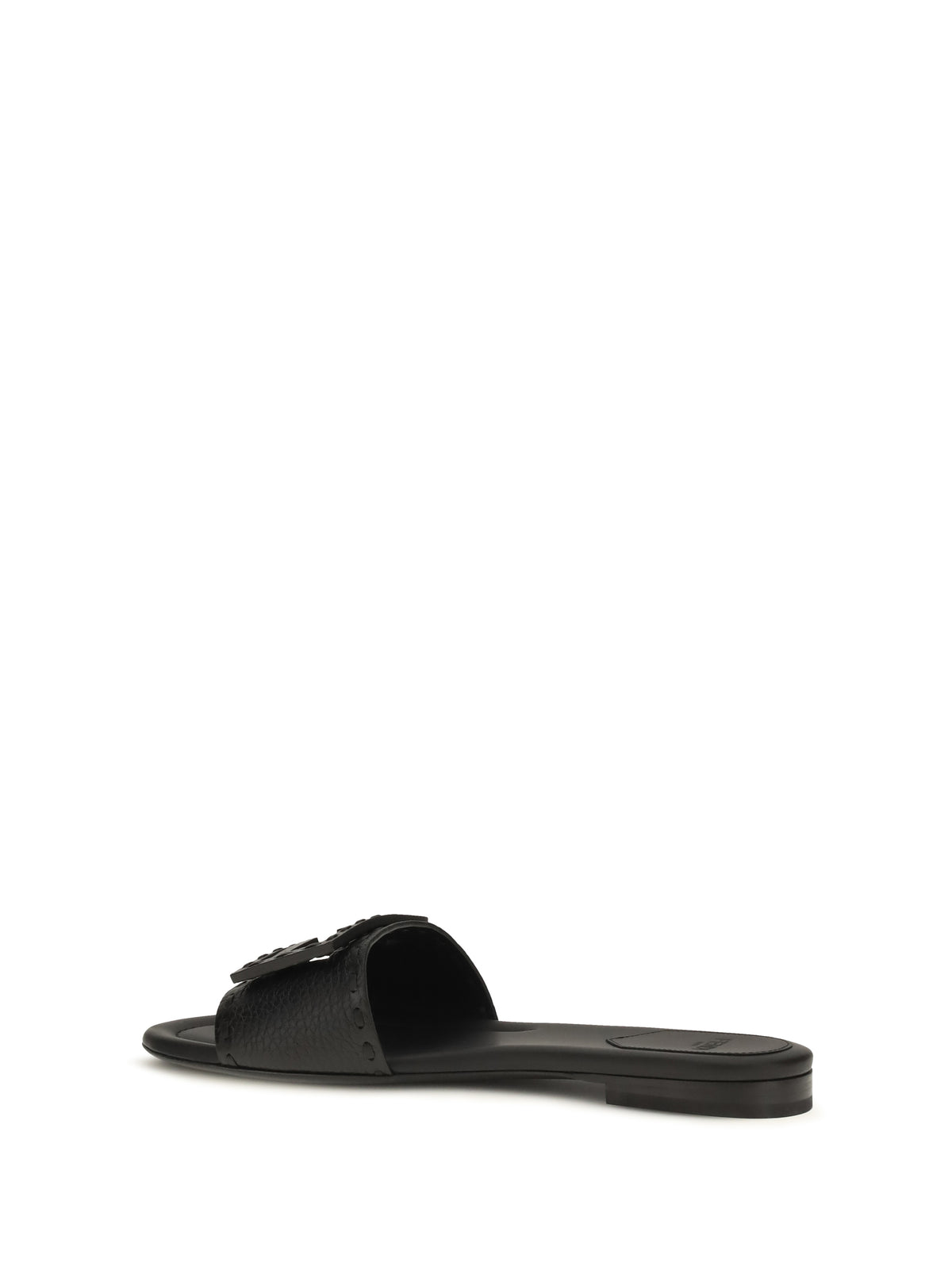 Fendi Baguette Sandals - Black