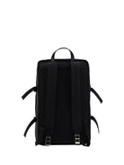 Prada Logoed Backpack - Black
