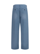 Miu Miu Garment-dyed wide-leg Pants - Astrale