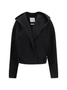 Max Mara Sportmax Idoneo pure virgin wool double Jacket - Black