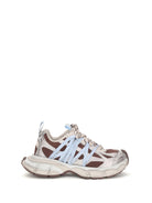 Balenciaga 3XL Interlace Sneakers - Brown/Beige/Blue