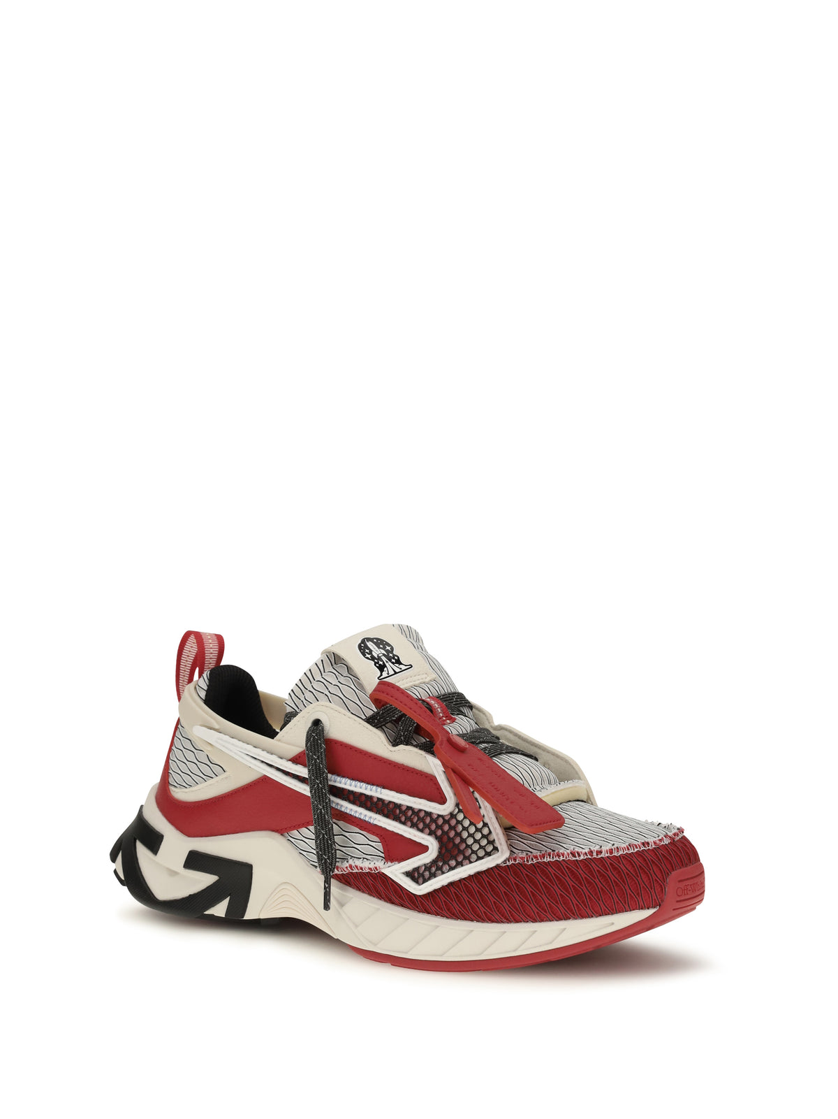 Off-White Space Memo Sneakers - Red/Black