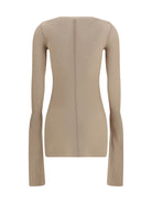 Rick Owens long-sleeve Top - Flesh