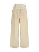 Max Mara Sportmax Ferito Pants - Ecru
