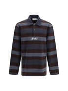 Off-White Stroke Polo Shirt - Multicolor