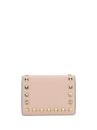 Valentino Garavani Rockstud Wallet - Rose Quartz
