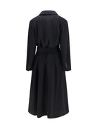 Dolce & Gabbana Long virgin wool Coat - Black