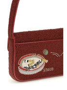 Staud Tommy Beaded Shoulder Bag - Extra Dirty