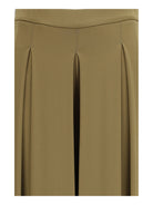 Max Mara Pure Viscose technical jersey Pants - Deserto