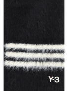 Y-3 Brushed fringed Scarf - Black